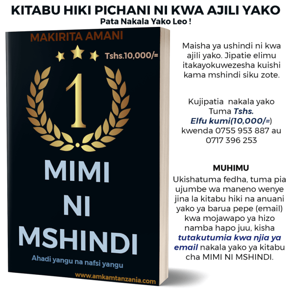 MIMI NI MSHINDI