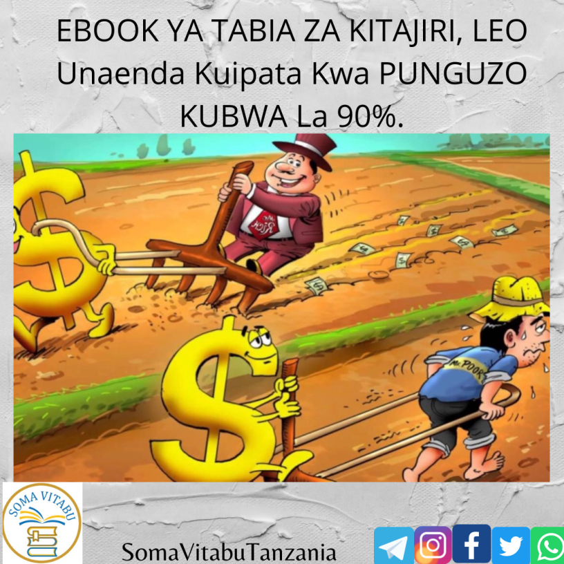 Leo ni mwisho wa kupata kitabu hiki kwa bei ya zawadi